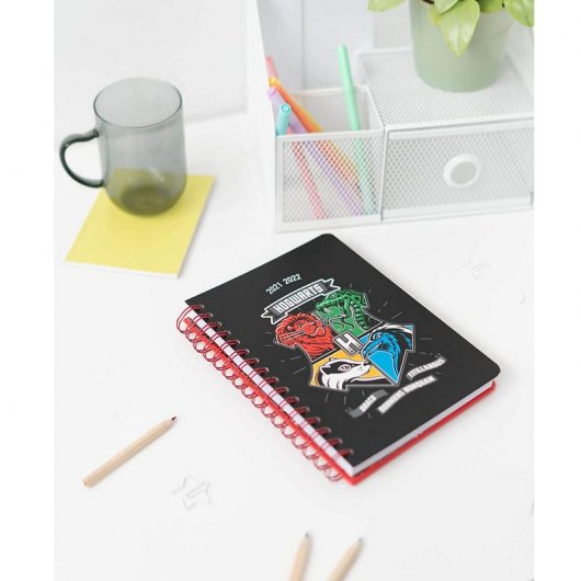 Erik Agenda Escolar 2021/2022 A5 Semana Vista Kalenda Harry Potter