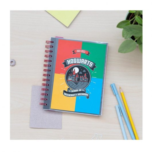 Erik Agenda Escolar 2021/2022 Semana Vista Harry Potter