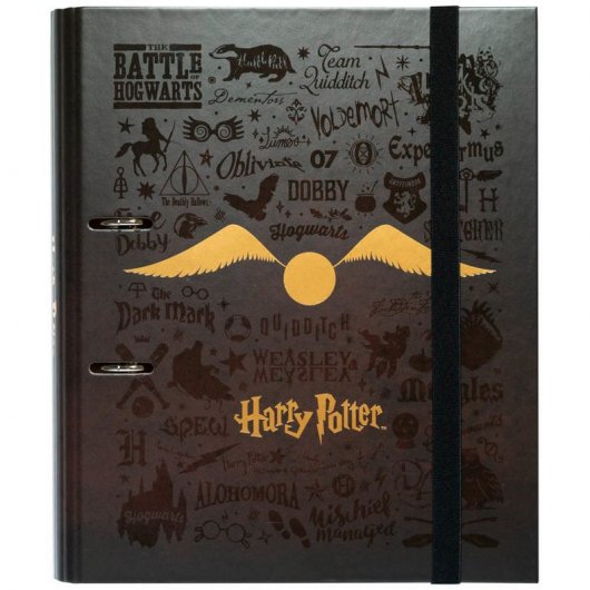 Erik Harry Potter Premium gestanzter 2-Ring-Ordner