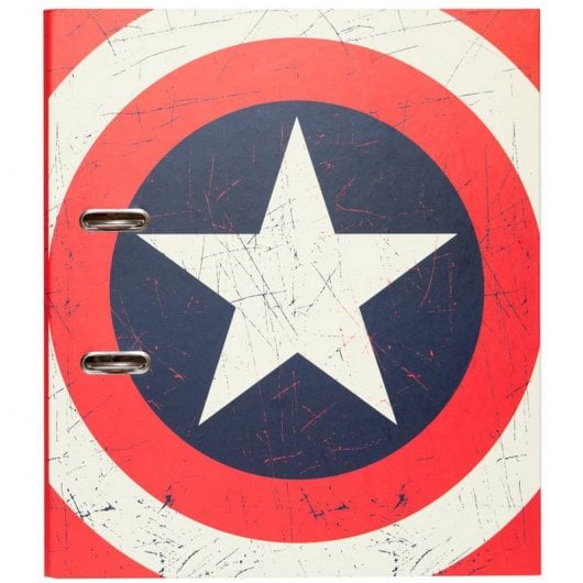 Erik Aktenschrank mit Kompressor Marvel Captain America Schild
