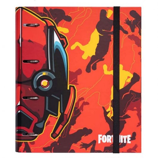 Erik Carpeta Troquelada 4 Anillas Fortnite 2