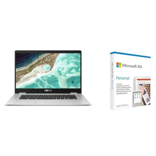 Asus Chromebook Z1500CN-EJ0400 Intel Celeron N3350/8GB/64GB eMMC/15.6" + Microsoft 365 Personal