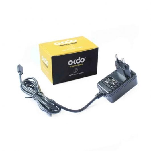 Okdo Fuente de Alimentación para Raspberry Pi con Cable USB-C 1.5m