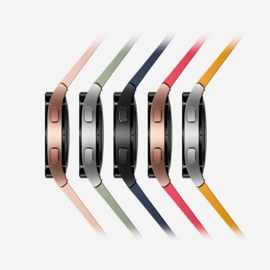 Samsung Galaxy Watch4 4G LTE GPS 40mm AMOLED Argento Cinturino Bianco SpO2 Pulsossimetro