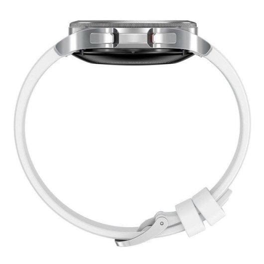 Samsung Galaxy Watch4 Classic Bluetooth GPS NFC 42mm Super AMOLED Argent M IP68 SpO2 ECG