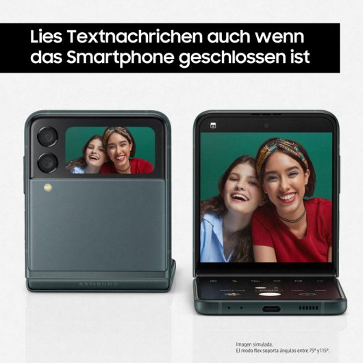 Samsung Galaxy Z Flip3 5G 128GB Verde + Caricabatterie Wireless Duo