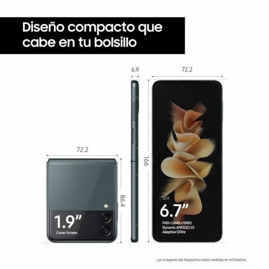 Samsung Galaxy Z Flip3 5G 8GB 256GB 6.7" Verde