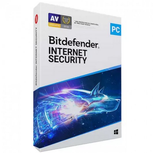 Bitdefender Internet Security 5 Dispositivos 1 año Licencia Digital