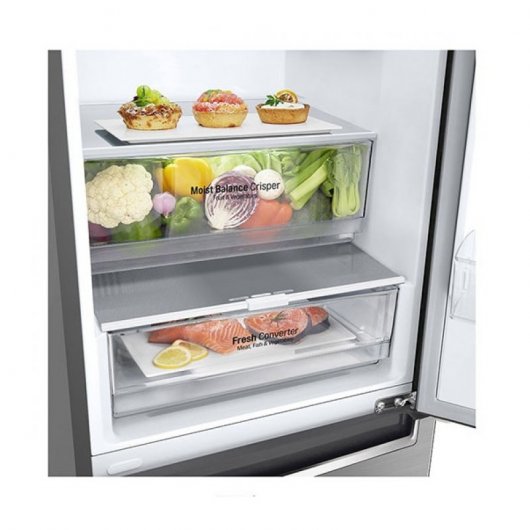 LG GBB62PZFGN Frigorífico Combi D Acero Inoxidable