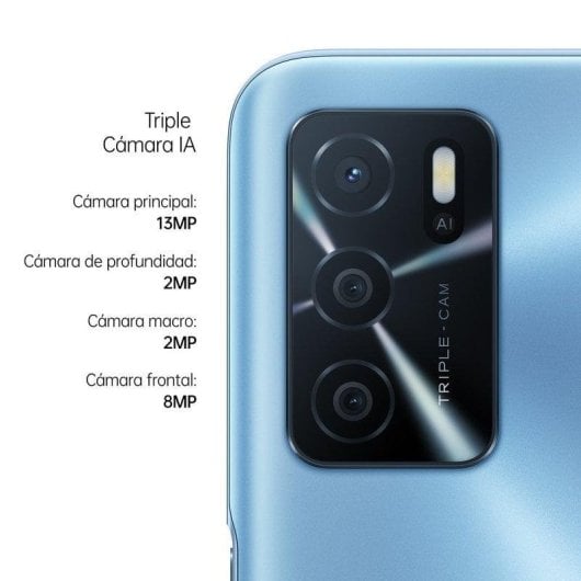 OPPO A16 4G 4GB 64GB 6.52" Azul