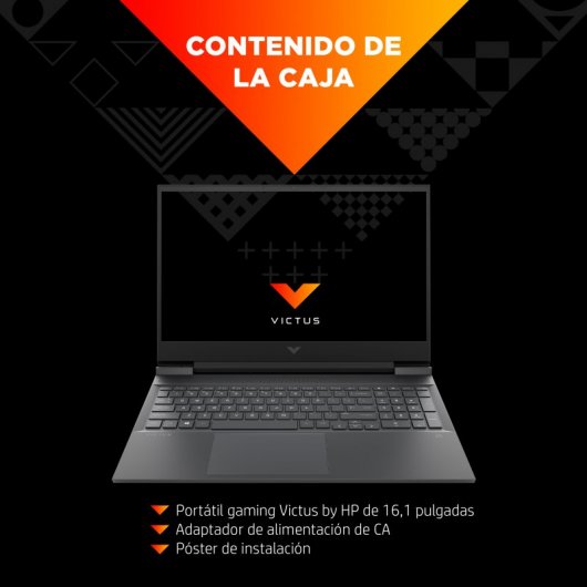 HP Victus 16-e0015ns AMD Ryzen 7 5800H/16GB/512GB SSD/GTX 1650/16.1"