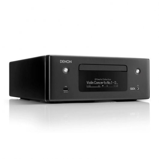 Denon RCD-N10 Stereo Compatto Con HEOS, Streaming, Bluetooth, AirPlay2, E Compatibilità Alexa (senza Diffusori)
