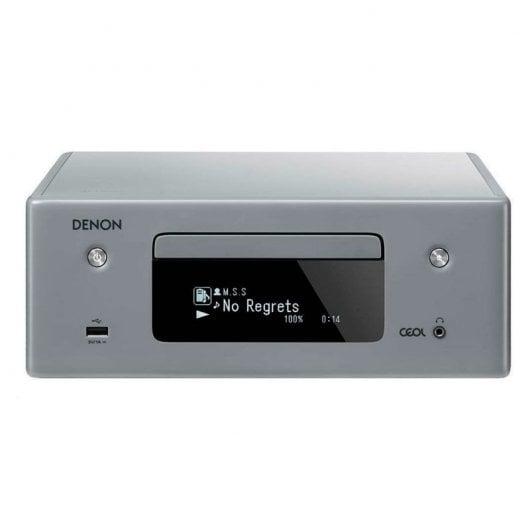 Denon RCD N10 Receptor CD/WiFi/Bluetooth/HEOS Link Plata