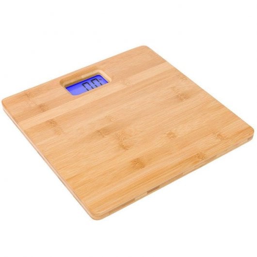 7H Sevenon Báscula de Baño Bambú