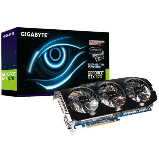 Gigabyte GeForce GTX 670 OC 2GB GDDR5