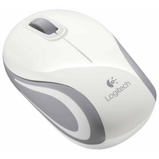 Logitech M187 Ratón Inalámbrico Mini Blanco