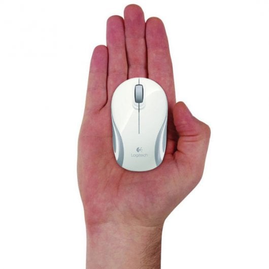 Logitech M187 Ratón Inalámbrico Mini Blanco