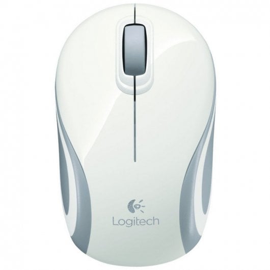 Logitech M187 Ratón Inalámbrico Mini Blanco