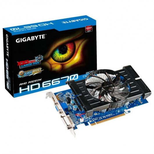 Gigabyte Radeon HD 6670 2GB GDDR3