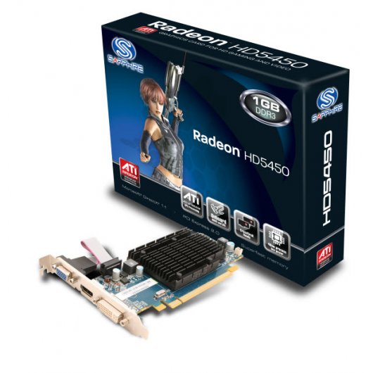Sapphire Radeon HD 5450 1GB GDDR3