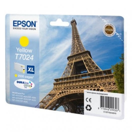Epson T7024 XL Amarillo WP-4000/4500