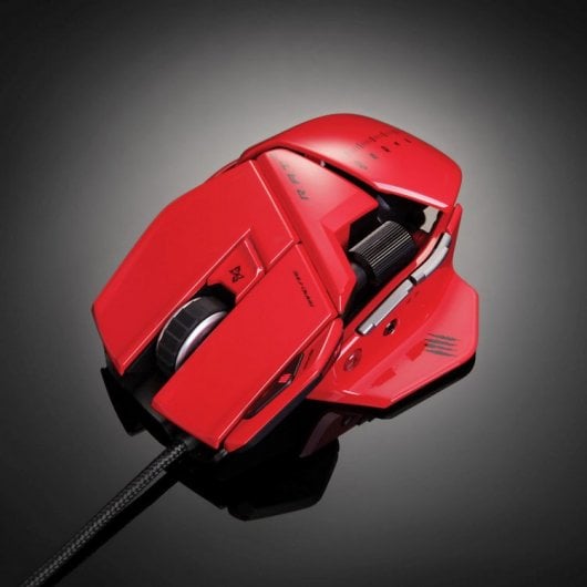 Mad Catz R.A.T. 5 Gaming Mouse Rojo