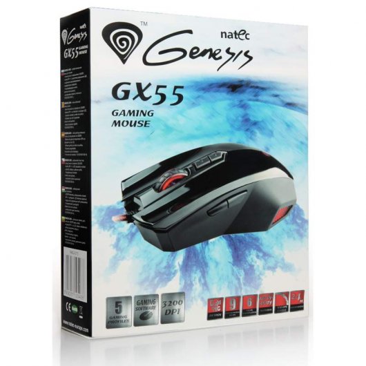 Genesis GX55 Gaming Mouse 3200 DPI