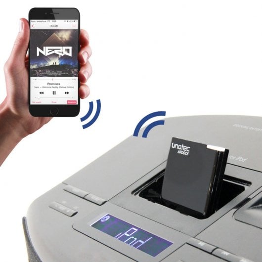 Unotec Airdock Adaptador 30 Pin Bluetooth