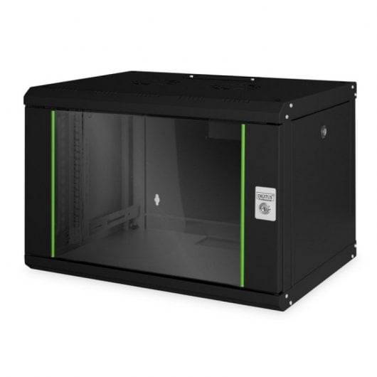 Digitus DN-19 07-U-SW armário rack 7U Rack de pendurar na parede Preto