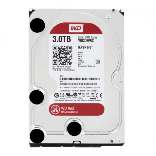 WD NAS Red 3TB SATA3 Recertified