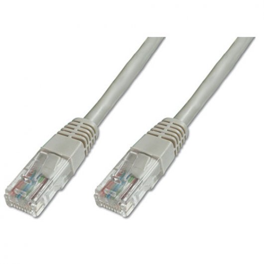 Cable de Red RJ45 UTP Cat.5e 10/100 5m Gris