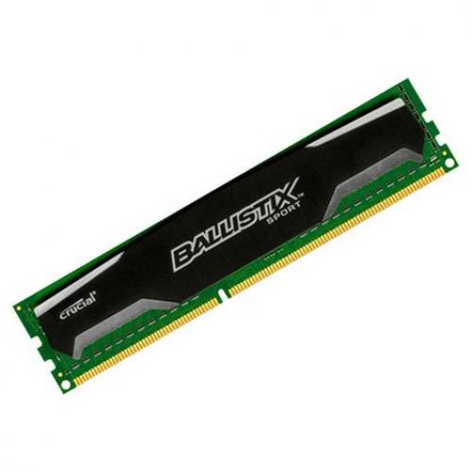 8gb Crucial Ballistix Sport Ddr3 1600 Dimm Cl9 Dual Kit Crucial Ballistix Sport DDR3 1600 PC3-12800 8GB CL9 | PcComponentes.com