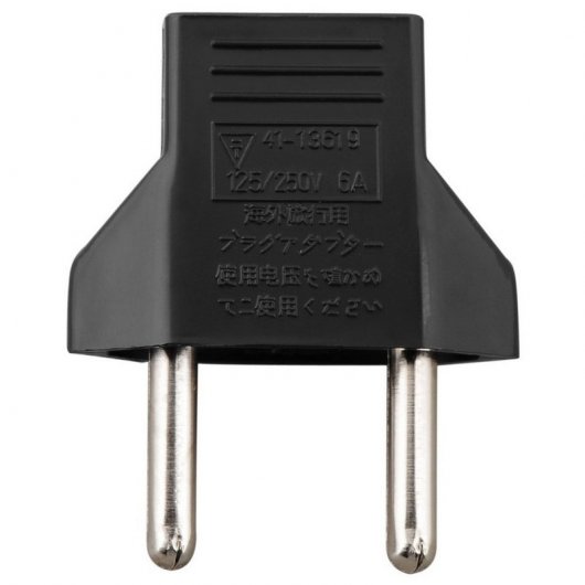 Adaptador de enchufe Americano a  Europeo