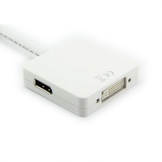 Adaptador Mini DisplayPort a DP/HDMI/DVI