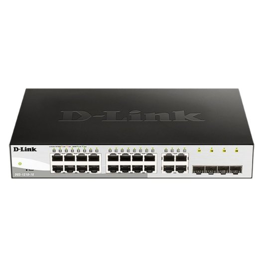 D-Link DGS-1210-16 Switch intelligent administrable 16 ports Gigabit + 4 ports combo SFP