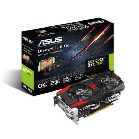 Asus GeForce GTX 760 DirectCU II OC 2GB GDDR5 Reacondicionado
