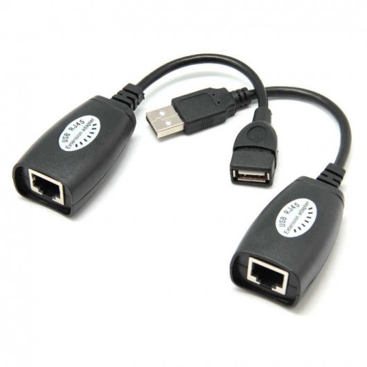 Unotec Extensor señal USB por RJ45 hasta 45m