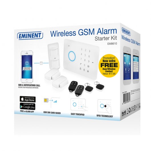 Eminent Kit Inicio Alarma Móvil Inalámbrico
