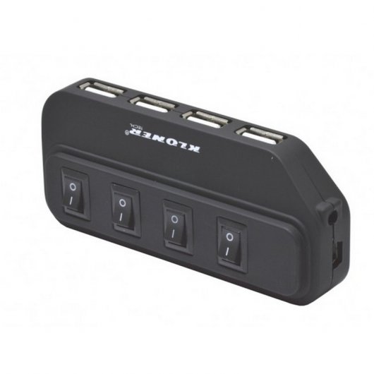 Kloner Hub USB con Interruptores