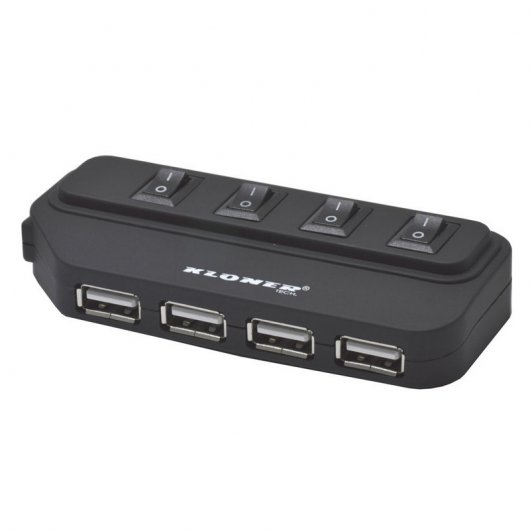 Kloner Hub USB con Interruptores