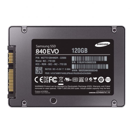 Samsung 840 Evo SSD Series 120GB SATA3