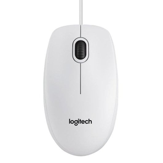 Ratón Logitech B100 USB Filaire 800DPI Blanc Ambidextre