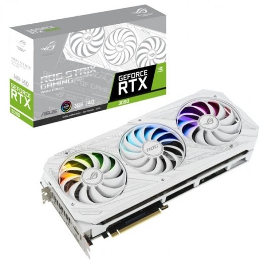 Asus ROG Strix GeForce RTX 3090 White 24GB GDDR6X Oferta Black
