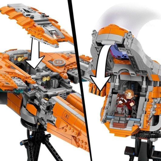 Kit de construcción LEGO® Marvel 76193 Nave de los Guardianes (1902 piezas)
