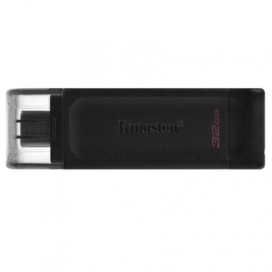 Kingston Technology DataTraveler 70 lecteur USB flash 128Go USB Type-C 3.2 Gen 1 Noir