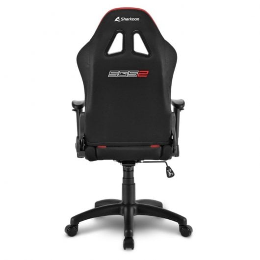 Sharkoon Skiller SGS2 Jr. Kinder-Gaming-Stuhl Schwarz/Rot