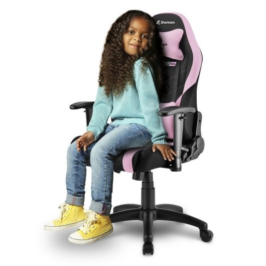 Sharkoon Skiller SGS2 Jr Silla Gaming Infantil Negro/Rosa