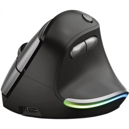 Trust Bayo Ratón Inalámbrico Ergonómico 2400DPI