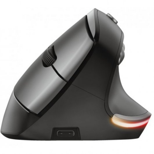 Trust Bayo Ratón Inalámbrico Ergonómico 2400DPI