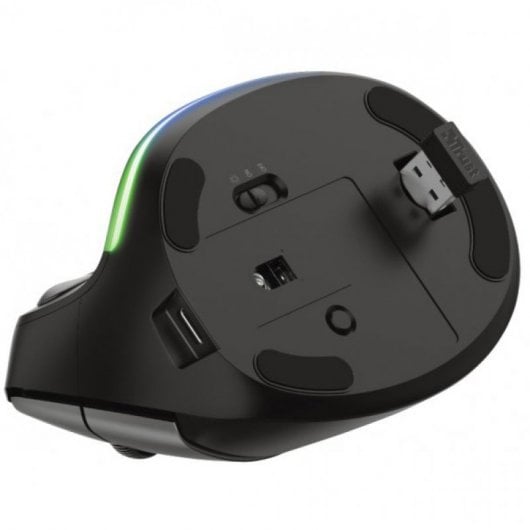 Trust Bayo Ratón Inalámbrico Ergonómico 2400DPI